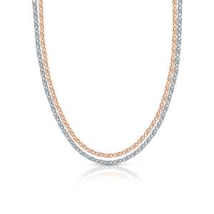 Колье из серебра
