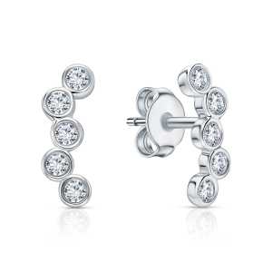 Серьги из серебра Cold Diamonds