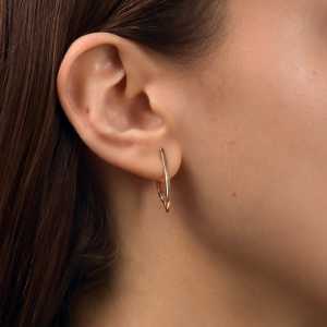Серьги из золота 