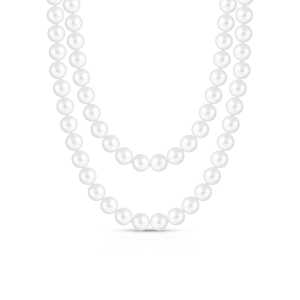 Золотое шейное украшение с жемчугом