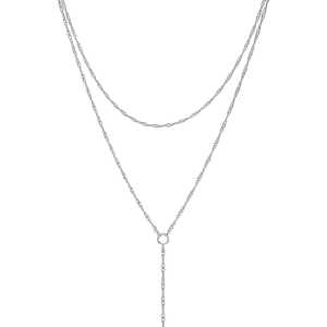 Колье из серебра