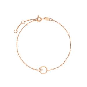 Золотой браслет с бриллиантами природными